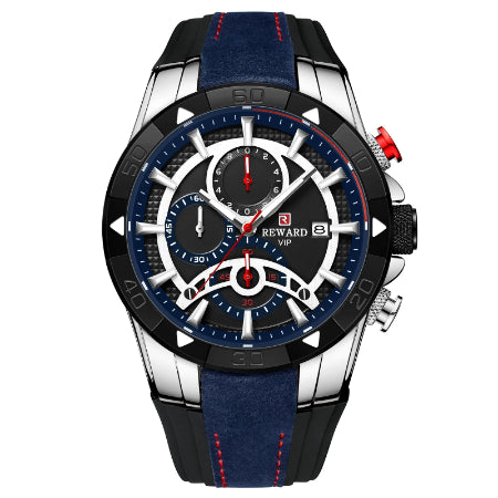 Looking for a stylish and functional watch that can keep up with your active lifestyle? Look no further than our Reward Vip watch RD83013M Sport quartz watch!