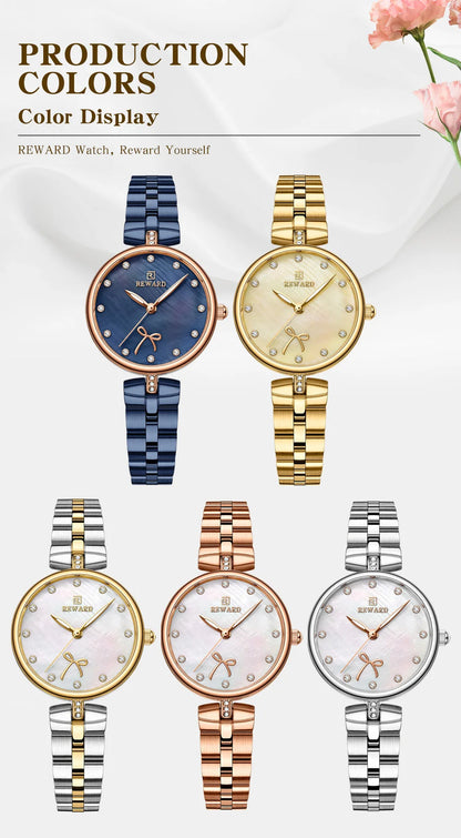 Reward Montre Femme 2022 Ladies Watch Fashion Elegant Watch Women Luxury Luminous 3atm Waterproof Oem Girls Stylish Watch RD21074L