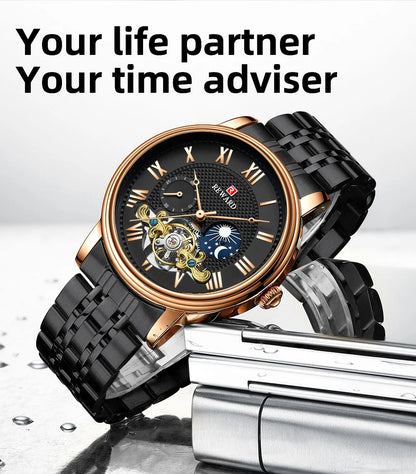 Reward factory watch man luxury automatic 3atm water resistant quartz watches for men 2022 relojes para hombres RD31009M